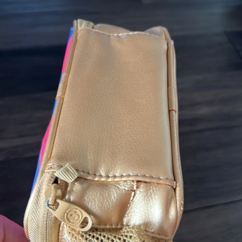 Googly eye unicorn metallic gold like lunchbox